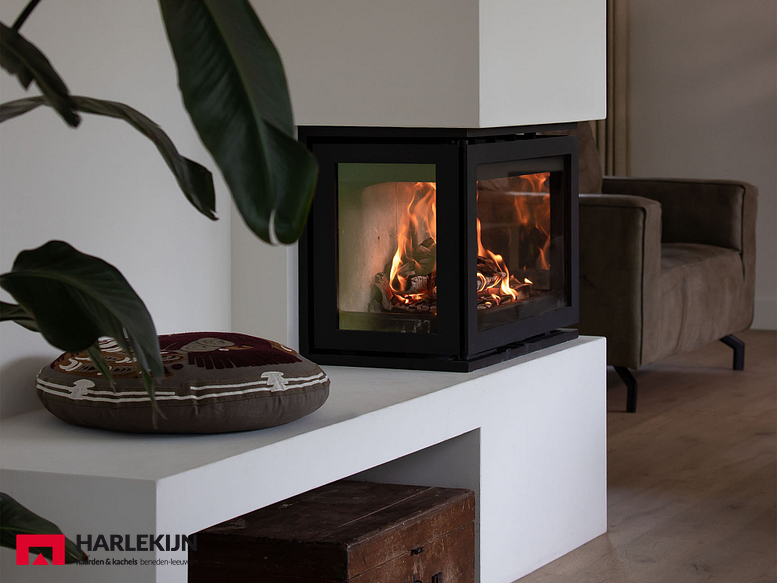 Dik Geurts Instyle Triple Low Houtkachel
