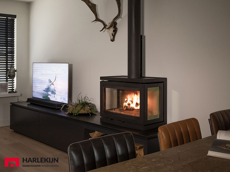 Dik Geurts Vidar Triple Medium Store Houtkachel