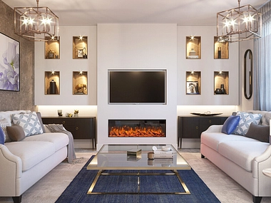 Fair Fires Tru Vizion Pano 1250 Elektrische haard