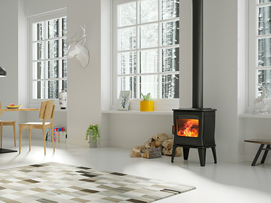 Dovre TAI35WT showroommodel Houtkachel
