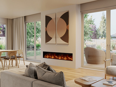 Fair fires Tru Vizion Pano S 2000 Elektrische haard