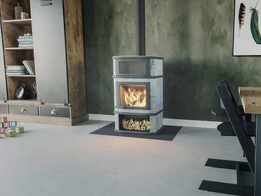 Altech Grande Nobles complet Houtkachel