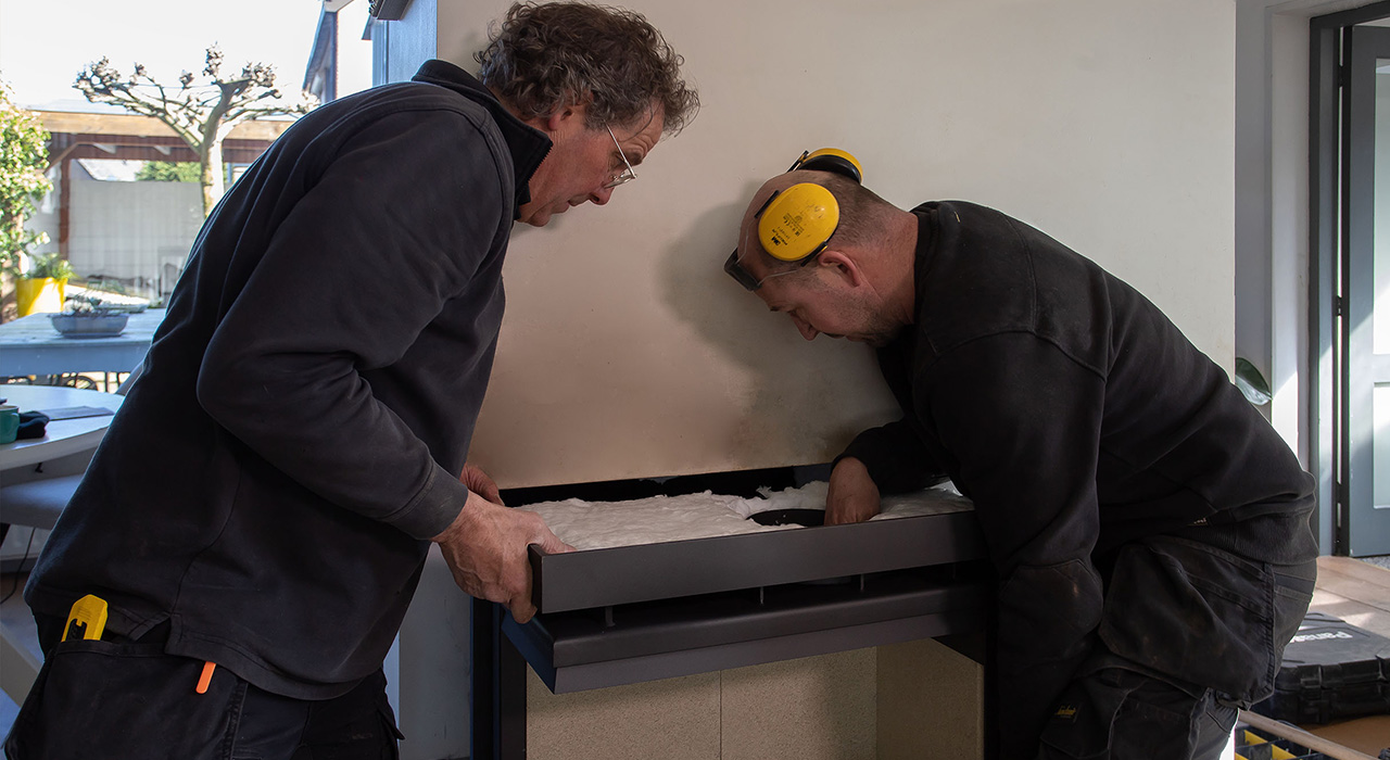 Kies voor een installatie door een professional. 